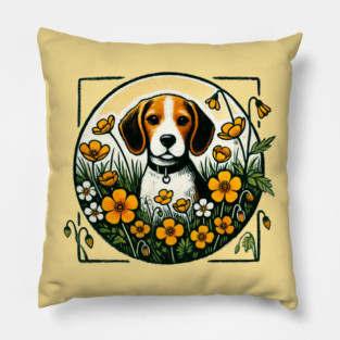 Beagle Pillow