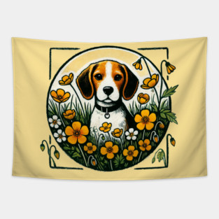 Beagle Tapestry