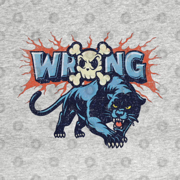 Vintage Wild Cat by Wrongteeshirt