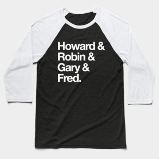 Howard Stern Cast Baseball T-Shirt