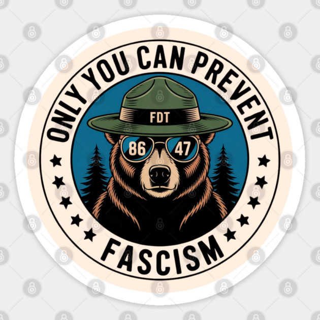 anti-trump Sticker by Creatifly Graphic Tees