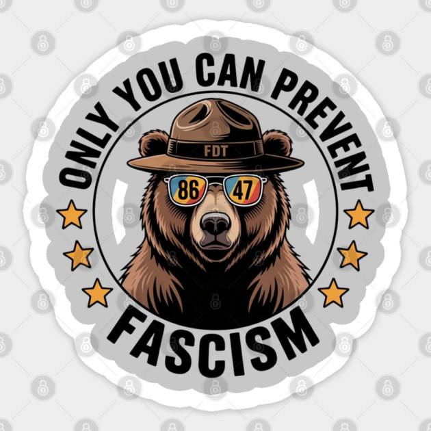 anti-trump Sticker by Creatifly Graphic Tees