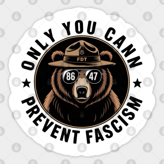 anti-trump Sticker by Creatifly Graphic Tees