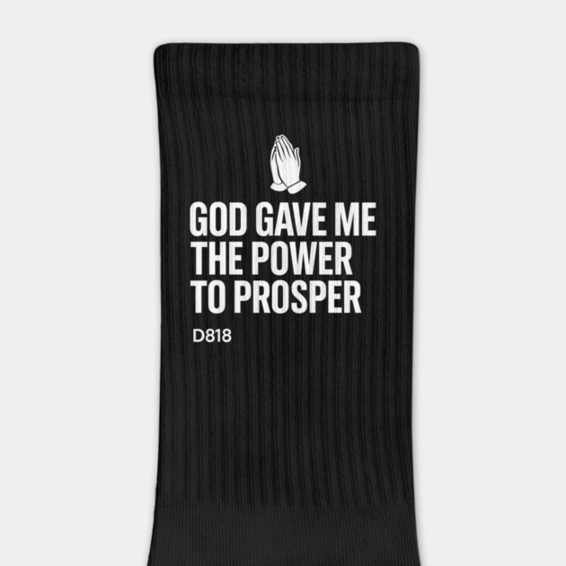 God Gave Me The Power To Prosper - Christian Motivational Faith by Melanie 's Store 2