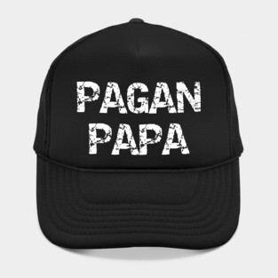 Pagan Papa Wiccan Fathers Day Cheeky Witch® Hat