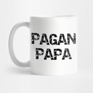 Pagan Papa Wiccan Fathers Day Cheeky Witch® T-Shirt Mug