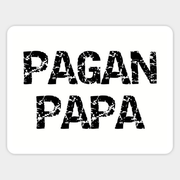 Pagan Papa Wiccan Fathers Day Cheeky Witch® T-Shirt Magnet by Cheeky Witch