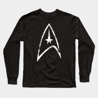 STAR TREK - insignia Distressed 2.0 Long Sleeve T-Shirt
