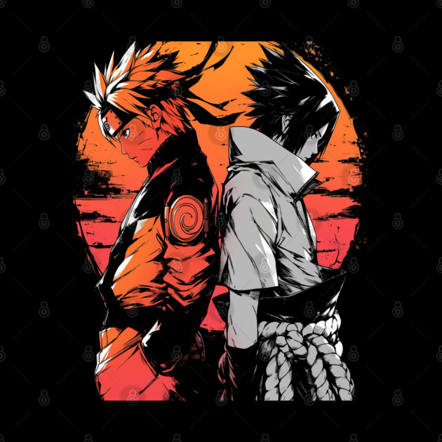 naruto sasuke by MultiverseTees
