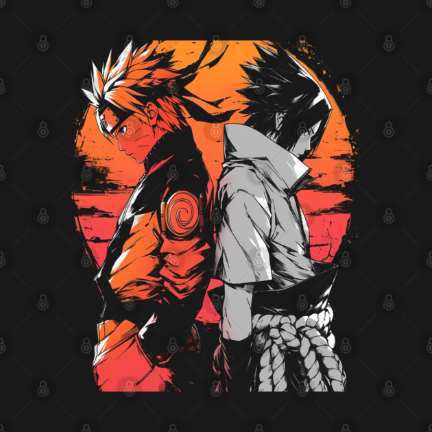 naruto sasuke by MultiverseTees