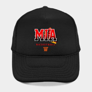 Miami Basketball Retro Design Hat