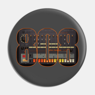 808 Beats Pin