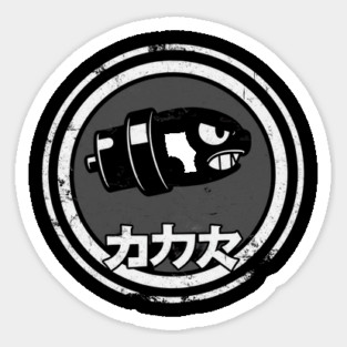 Retro Super Mario Bullet Bill Sticker