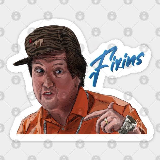 Eastbound and Down: Fixins Sticker by 51Deesigns