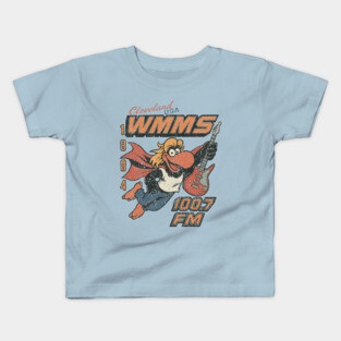 Vintage WMMS Cleveland / 80s Rock Radio Station Kids T-Shirt