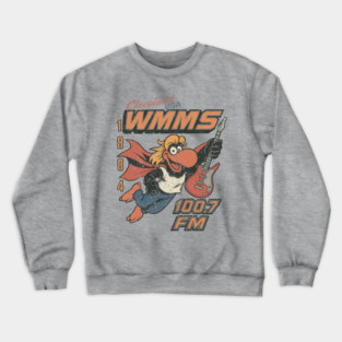 Vintage WMMS Cleveland / 80s Rock Radio Station Crewneck Sweatshirt