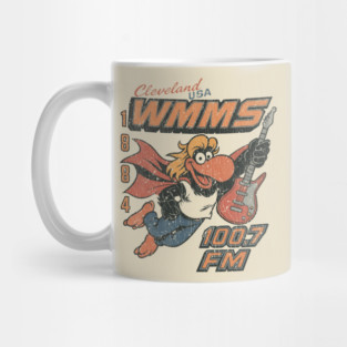 Vintage WMMS Cleveland / 80s Rock Radio Station Mug