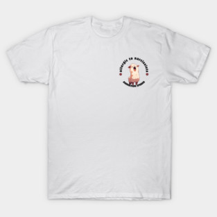 “Allergic to Narcissists” Sneezing Mascot Tee T-Shirt