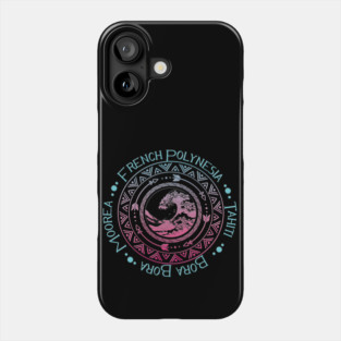 French Polynesia Travel-Inspired Graphic Tee – Tahiti, Bora Bora, Moorea Phone Case
