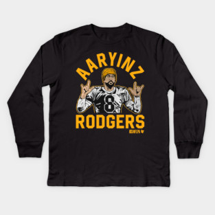 Steelers Aaron Rodgers Kids Long Sleeve T-Shirt