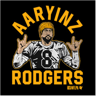 Steelers Aaron Rodgers Posters and Art