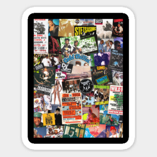 Old School Hip Hop Sticker