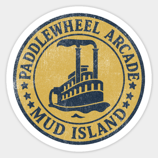 Paddlewheel Arcade Sticker by rt-shirts