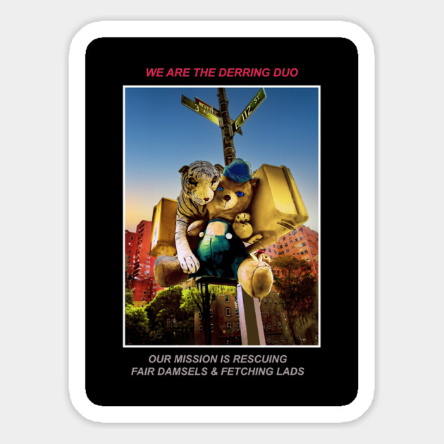 THE DERRING DUO TO THE RESCUE! Magnet by Erik's Store