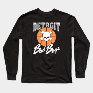 Detroit Pistons Bad Boys 313 Long Sleeve T-Shirt