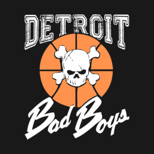 Detroit Pistons Bad Boys 313 Long Sleeve T-Shirt