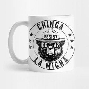 Chinga La Migra - Resist Bear Mug