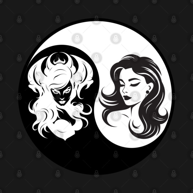 Dark Feminine/Light Feminine-Yin/Yang by The Sacred Feminine