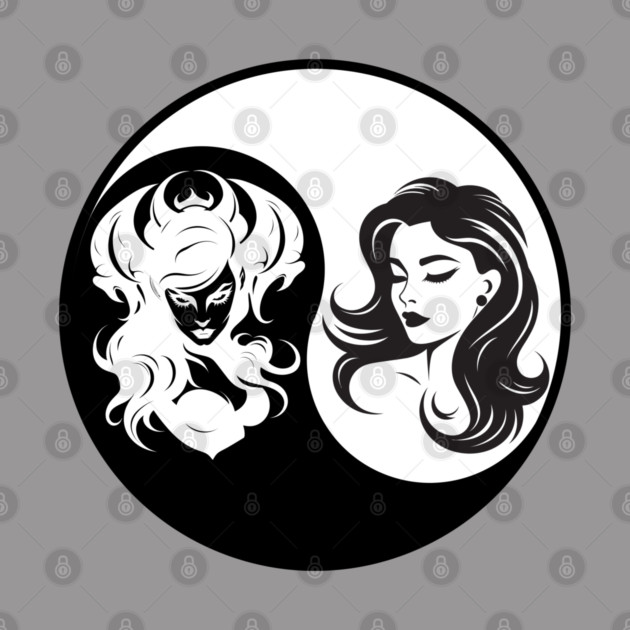 Dark Feminine/Light Feminine-Yin/Yang by The Sacred Feminine
