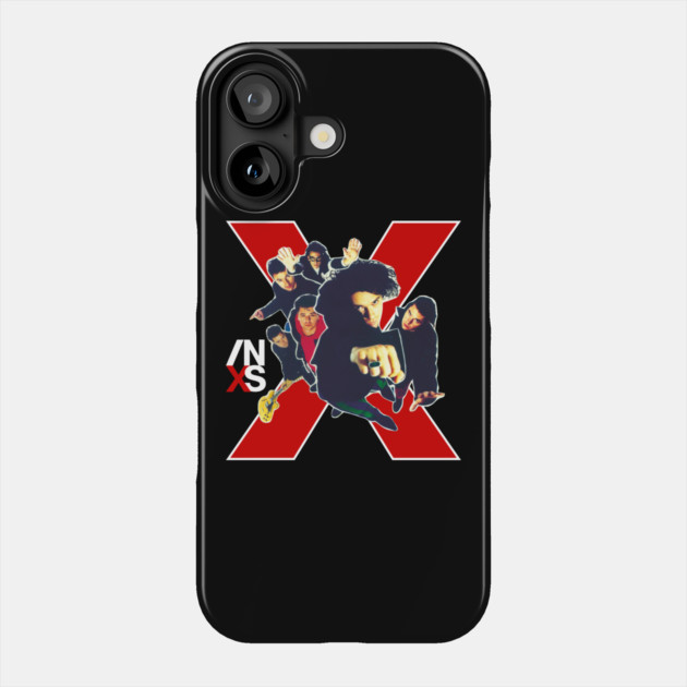 INXS X Era Fan Art Phone Case by Timeless Chaos