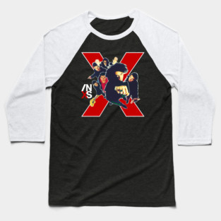 INXS X Era Fan Art Baseball T-Shirt
