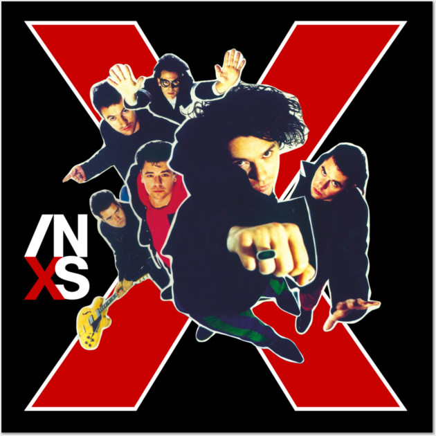 INXS X Era Fan Art Wall Art by Timeless Chaos