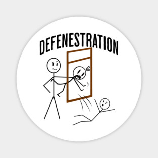 Defenestration Demonstration funny weird vocabulary design Magnet