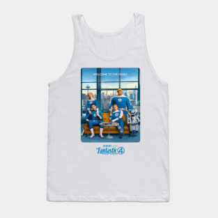The Fantastic Four First Steps Poster Tank Top