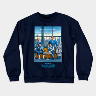 The Fantastic Four First Steps Poster Crewneck Sweatshirt