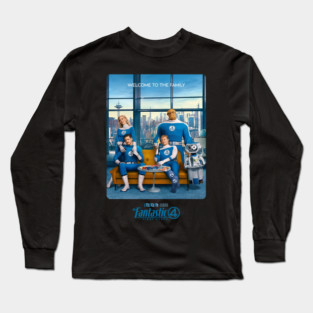 The Fantastic Four First Steps Poster Long Sleeve T-Shirt