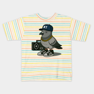 NYC Pigeon Yankees Kids T-Shirt