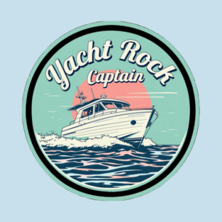 Yacht Rock Captain T-Shirt