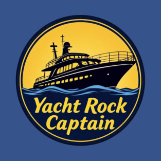 Yacht Rock Captain T-Shirt