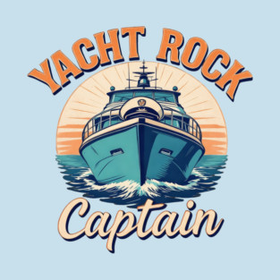 Yacht Rock Captain T-Shirt
