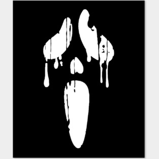 Ghostface Scream Horror Movie Posters and Art