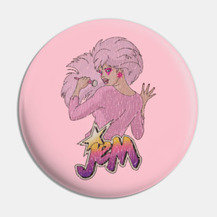 Jem and the Holograms Pin