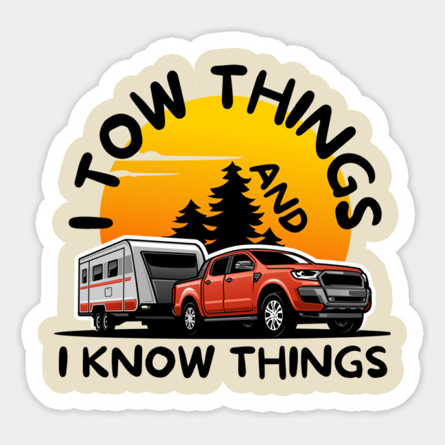 I Tow Things I Know Things Magnet by The WYLD Tribe