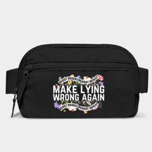 Make Lying Wrong Again Anti-Trump Bag