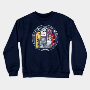 Futuristic Crewneck Sweatshirt