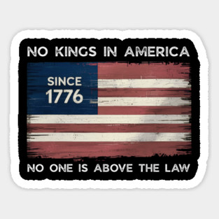 No-Kings-In-America Magnet
